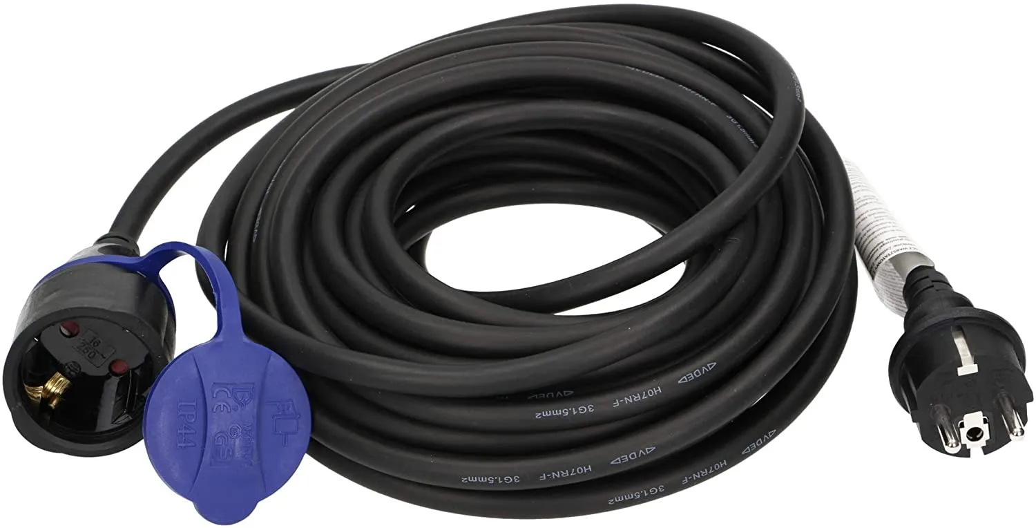 30 METER VERLENGSNOER  IP44 OUTDOOR  RUBBERKABEL  H07RNF