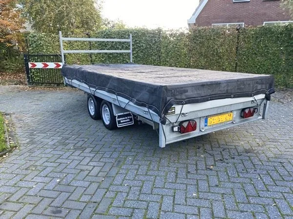 AANHANGERNET VOOR AANHANGER OF TRAILER  4,5 X 2,5 METER GAAS