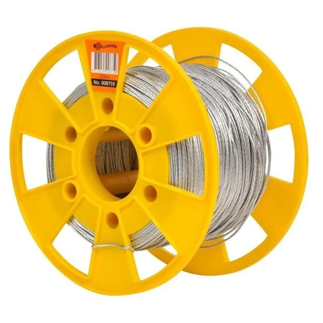 GETWIJND STAALDRAAD (2 MM)  200 METER