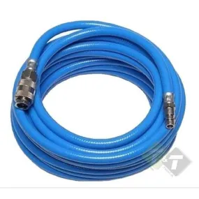 Luchtslang - compressorslang 10 meter - 6x11mm -  incl. euro/ din koppelingen
