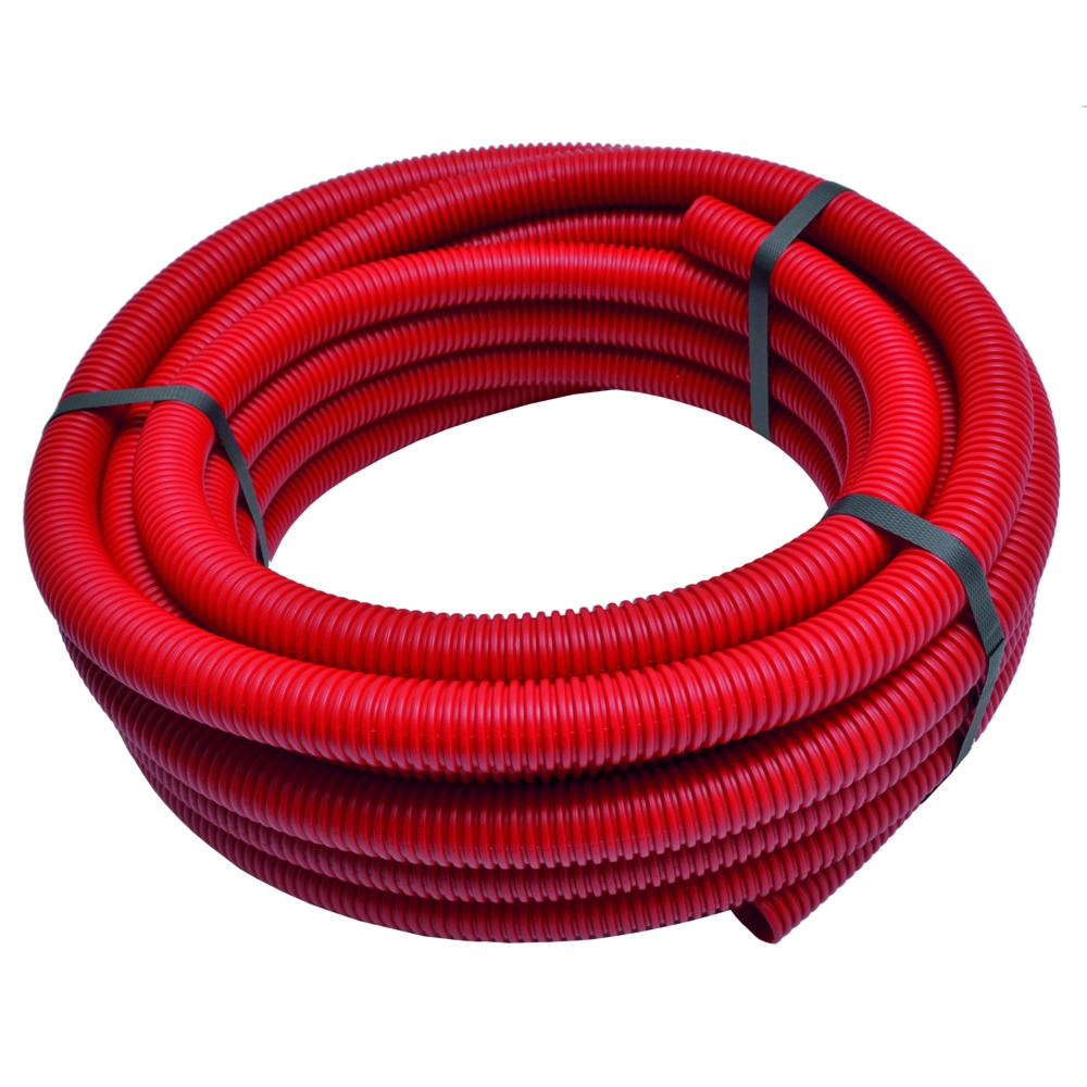 MANTELBUIS 20 X 2,5 MM ROOD  10 METER