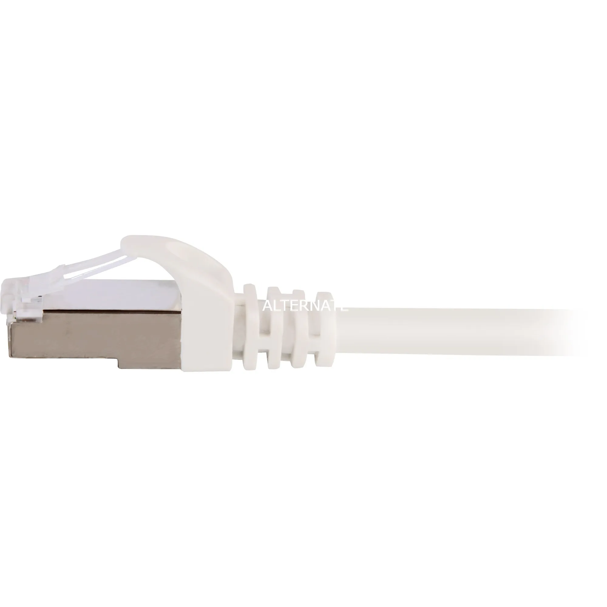 SHARKOON PATCHKABEL SFTP, RJ45 MET CAT.6 (WIT, 0,25 METER)
