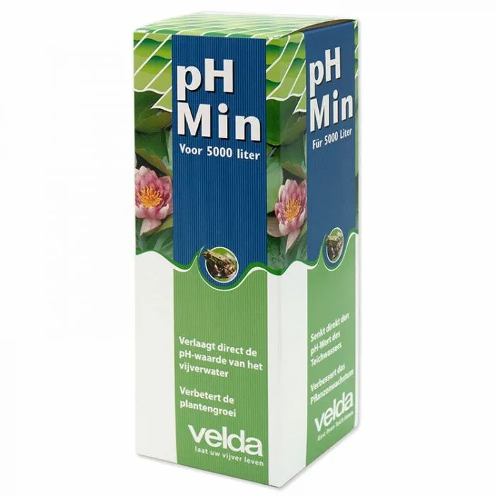 VELDA PH MIN, PH VERLAGER VOOR VIJVERWATER  500 ML